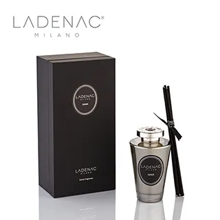 【西班牙皇室香氛 LADENAC】法貝熱彩蛋 淺藍金邊水晶瓶  220克 香氛蠟燭 香氛蛋 歷史價格詳細信息