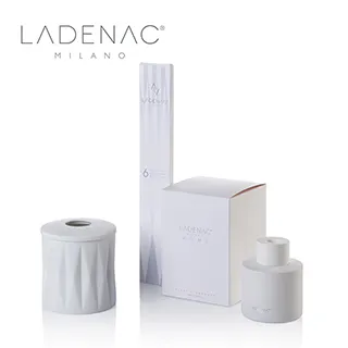 【西班牙皇室香氛 LADENAC】法貝熱彩蛋 淺藍金邊水晶瓶  220克 香氛蠟燭 香氛蛋 歷史價格詳細信息