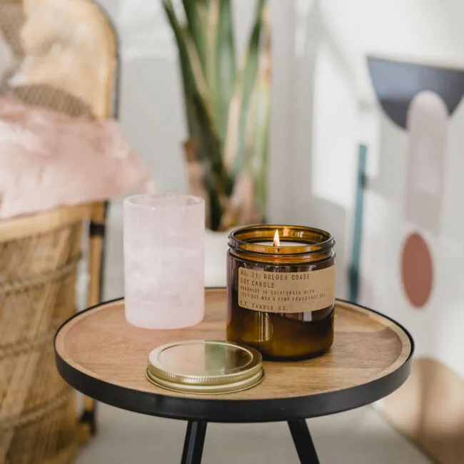 P.F. Candle Co.手工製室內擴香(3.5oz)-洛杉磯 柚木菸草 葡萄柚 琥珀綠苔 黃金海岸 北美松針 檀香 歷史價格詳細信息