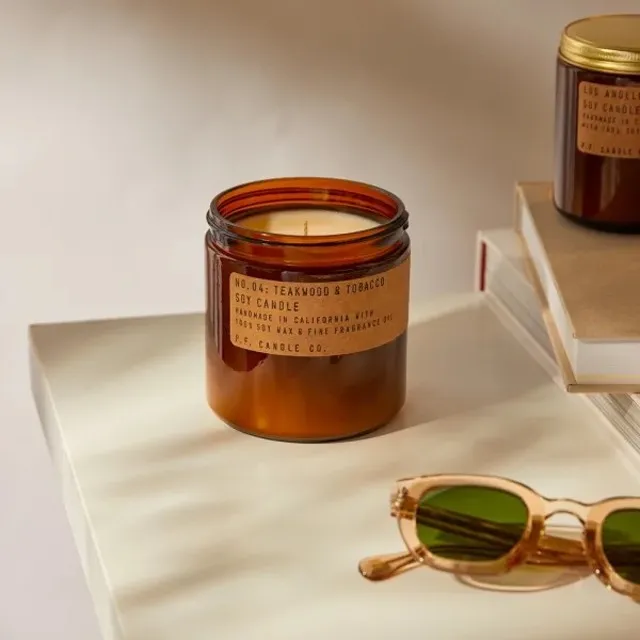 P.F. Candle Co.手工製室內擴香(3.5oz)-洛杉磯 柚木菸草 葡萄柚 琥珀綠苔 黃金海岸 北美松針 檀香 歷史價格詳細信息