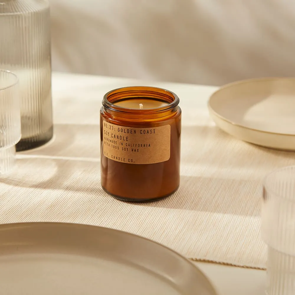 P.F. Candle Co.手工製室內擴香(3.5oz)-洛杉磯 柚木菸草 葡萄柚 琥珀綠苔 黃金海岸 北美松針 檀香 歷史價格詳細信息