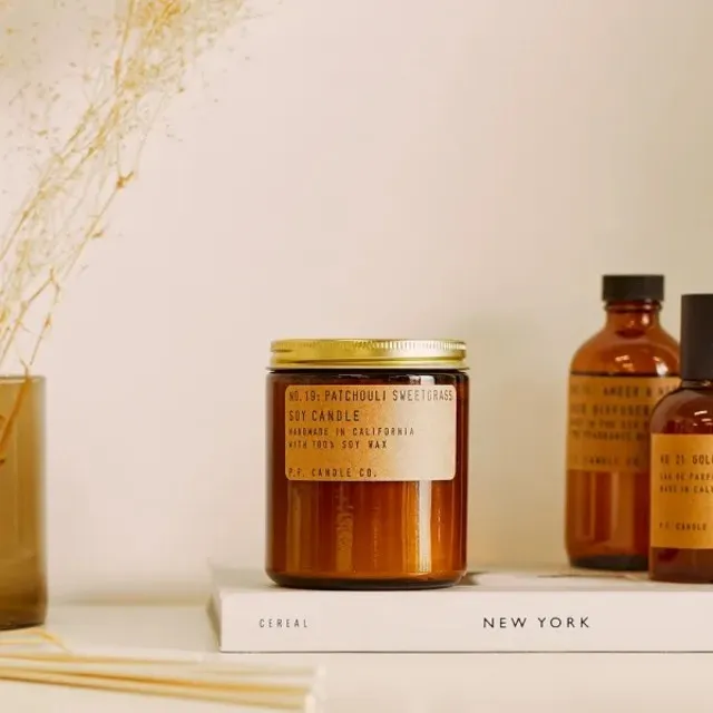 P.F. Candle Co.手工製室內擴香(3.5oz)-洛杉磯 柚木菸草 葡萄柚 琥珀綠苔 黃金海岸 北美松針 檀香 歷史價格詳細信息