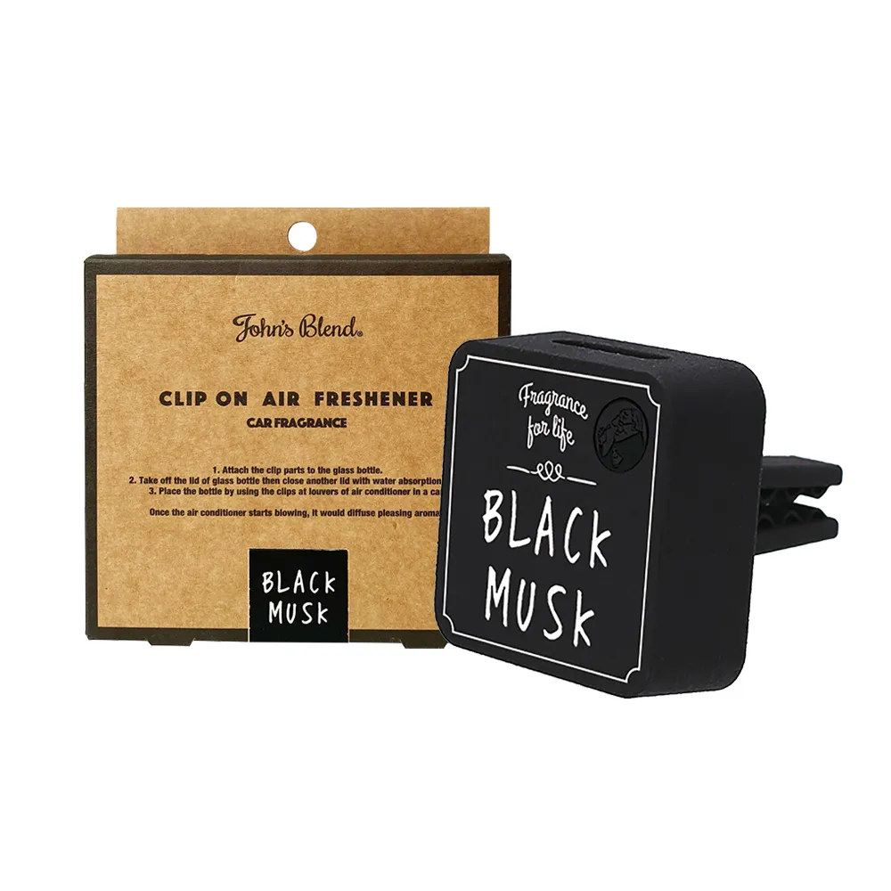日本John’s Blend 車用夾式擴香盒(白麝香)X2+香氛掛片(白麝香)X3 歷史價格詳細信息