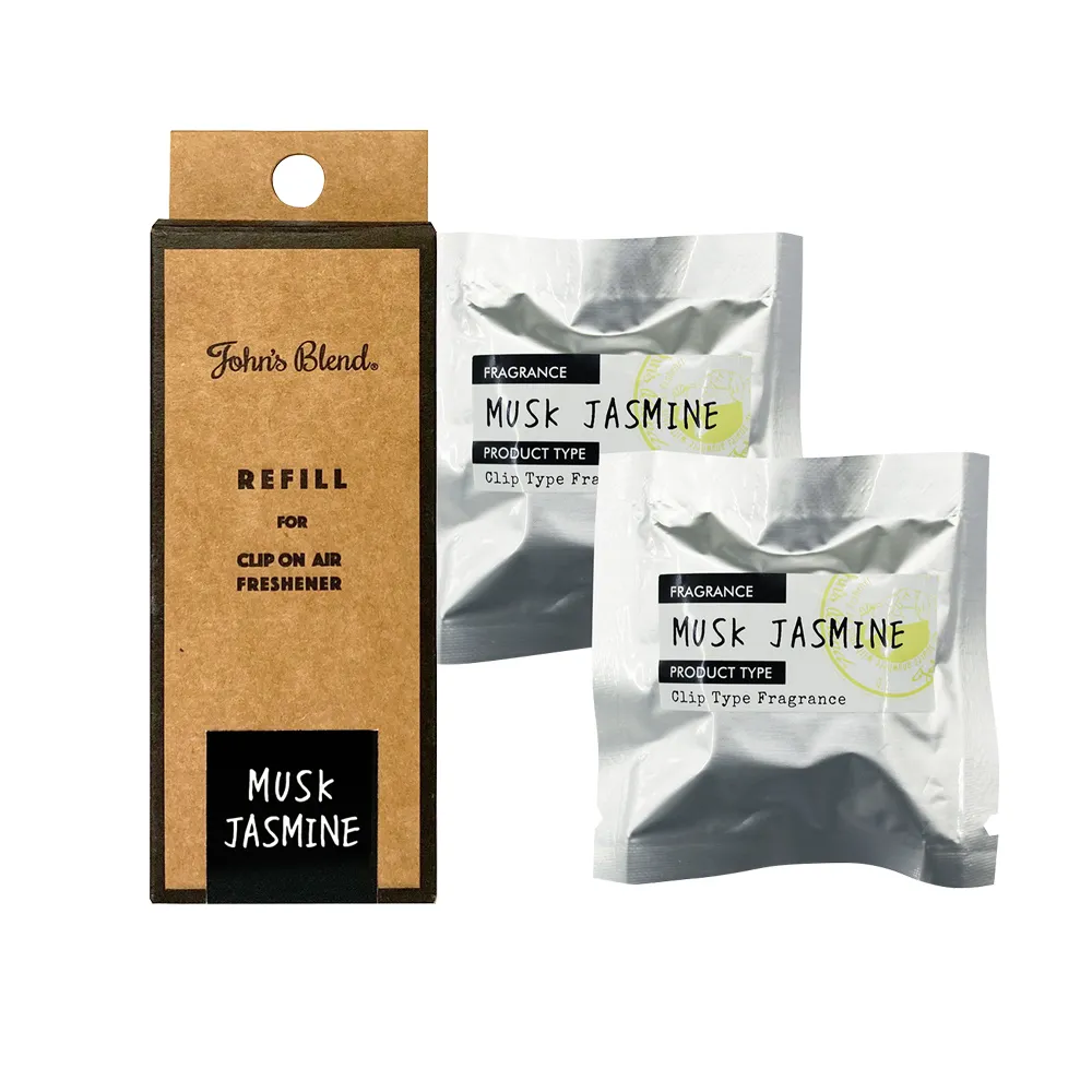 (2盒)日本John's Blend-汽車專用方形夾式空氣芳香劑1入/盒 歷史價格詳細信息