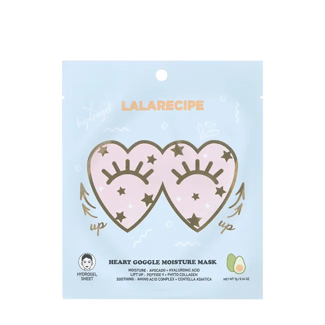 韓國LALARECIPE 煥彩亮白愛心面膜 7g*10片/盒 歷史價格詳細信息