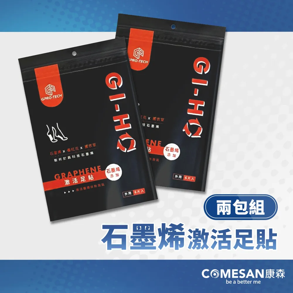 COMESAN 康森 石墨烯GI-HO激活貼布(1包/6片) 歷史價格詳細信息