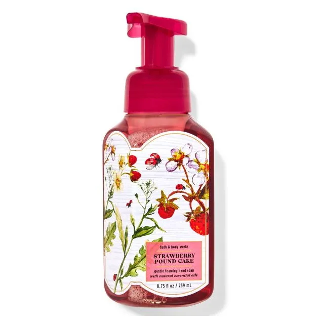 《Bath & Body Works BBW 》泡沫慕斯洗手液【草莓磅蛋糕】Strawberry Pond Cake 259ML 歷史價格詳細信息