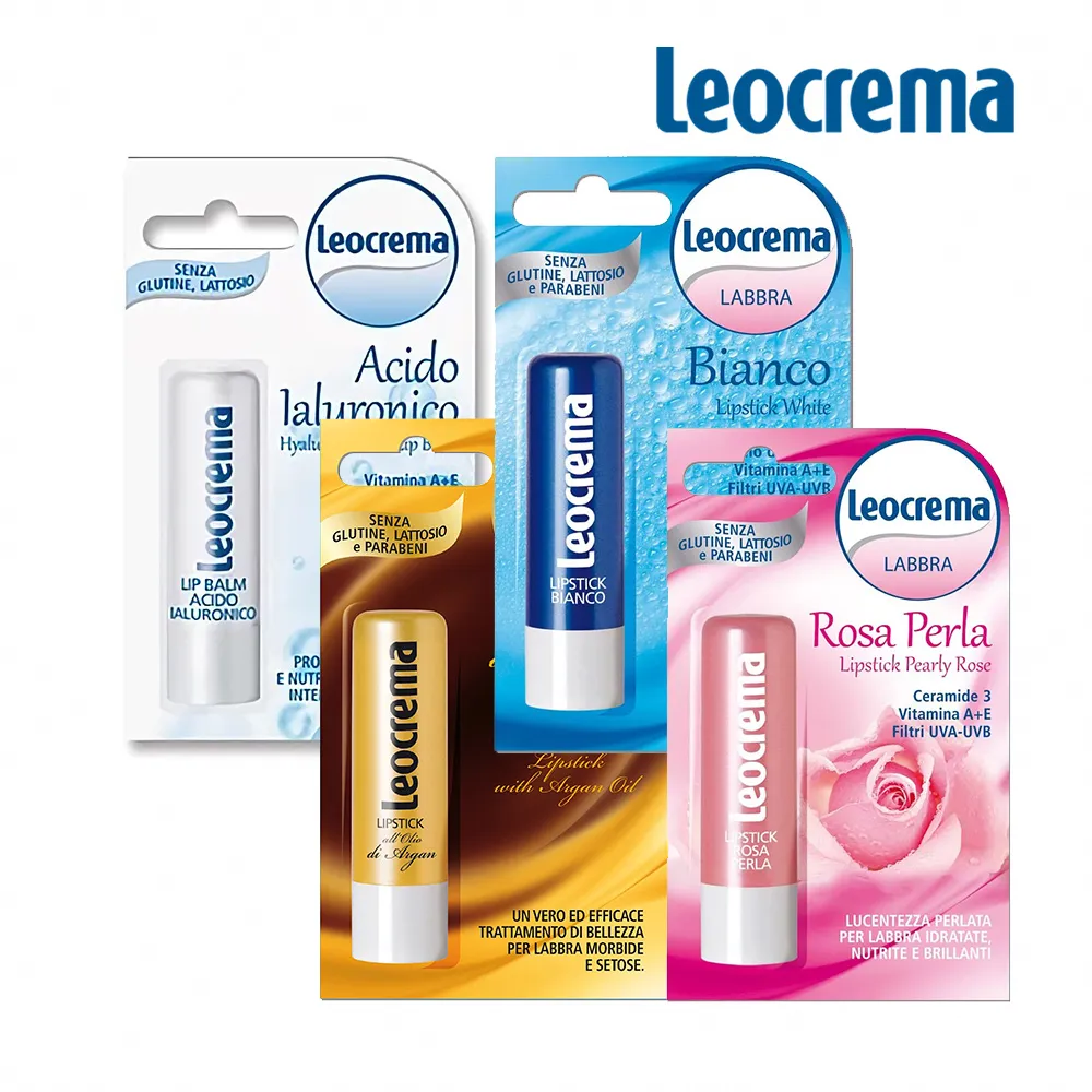 【Leocrema 蕾歐瑪】潤澤護唇系列潤唇膏 5.5ml 多款可選(亮白/粉嫩/摩洛哥果油/玻尿酸 護唇膏 專櫃公司貨) 歷史價格詳細信息