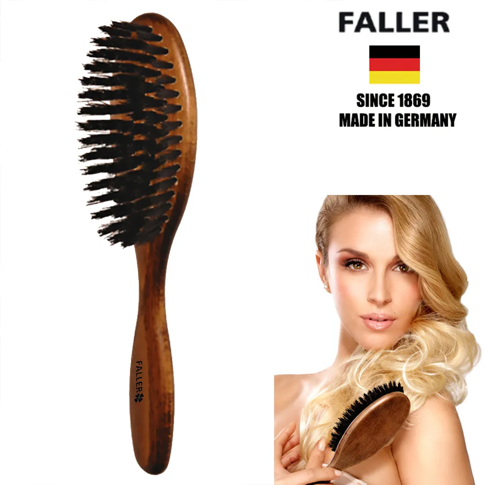 德國FALLER芙樂 德國製大尺寸FSC圓珠橢圓櫸木氣墊木齒梳 歷史價格詳細信息