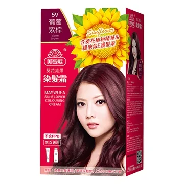 美吾髮葵花亮澤染髮霜-5NL琥珀棕 歷史價格詳細信息