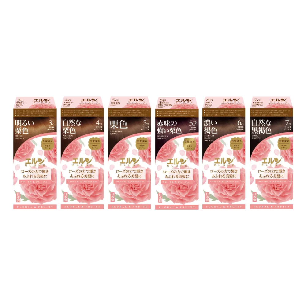 伊露恩 絲佳 快速染髮霜50g+50g(4G自然栗色/5G栗色/6G深褐色/7G自然黑褐)有4色可選，下單前請先詢問貨量 歷史價格詳細信息