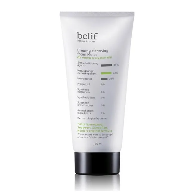 belif 菖蒲溫和滋潤洗面乳(中乾性、混合性肌膚適用) 160ml 官方旗艦店 歷史價格詳細信息