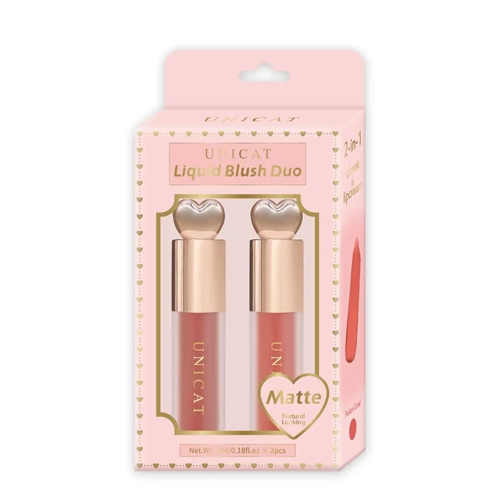 【UNICAT變臉貓 】光彩保濕氣墊粉餅X1+補充蕊X2送金盞花洗卸兩用慕斯150ml 歷史價格詳細信息