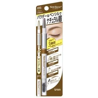 sana三合一眉筆眉粉眉刷旋轉雙頭防水防汗初學者newbor 歷史價格詳細信息