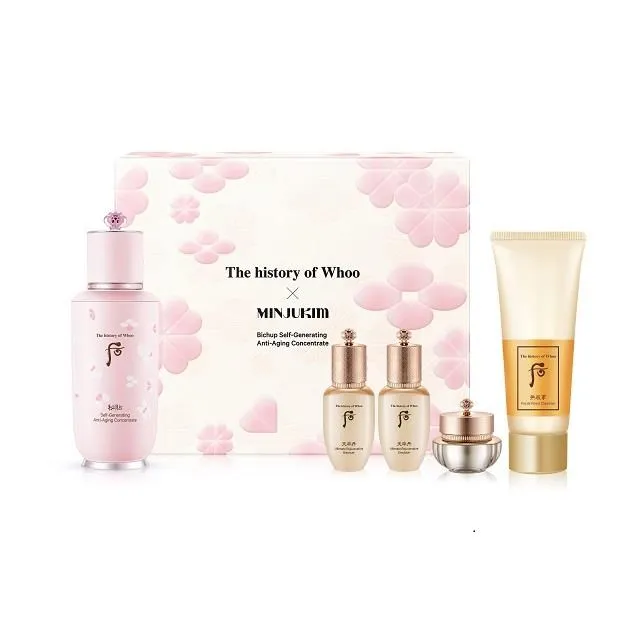 《Whoo 后》重生秘帖粉漾時光加量禮盒(重生秘帖+皇后精華凝露+皇后乳液+皇后霜+陰陽調和洗顏乳) 歷史價格詳細信息