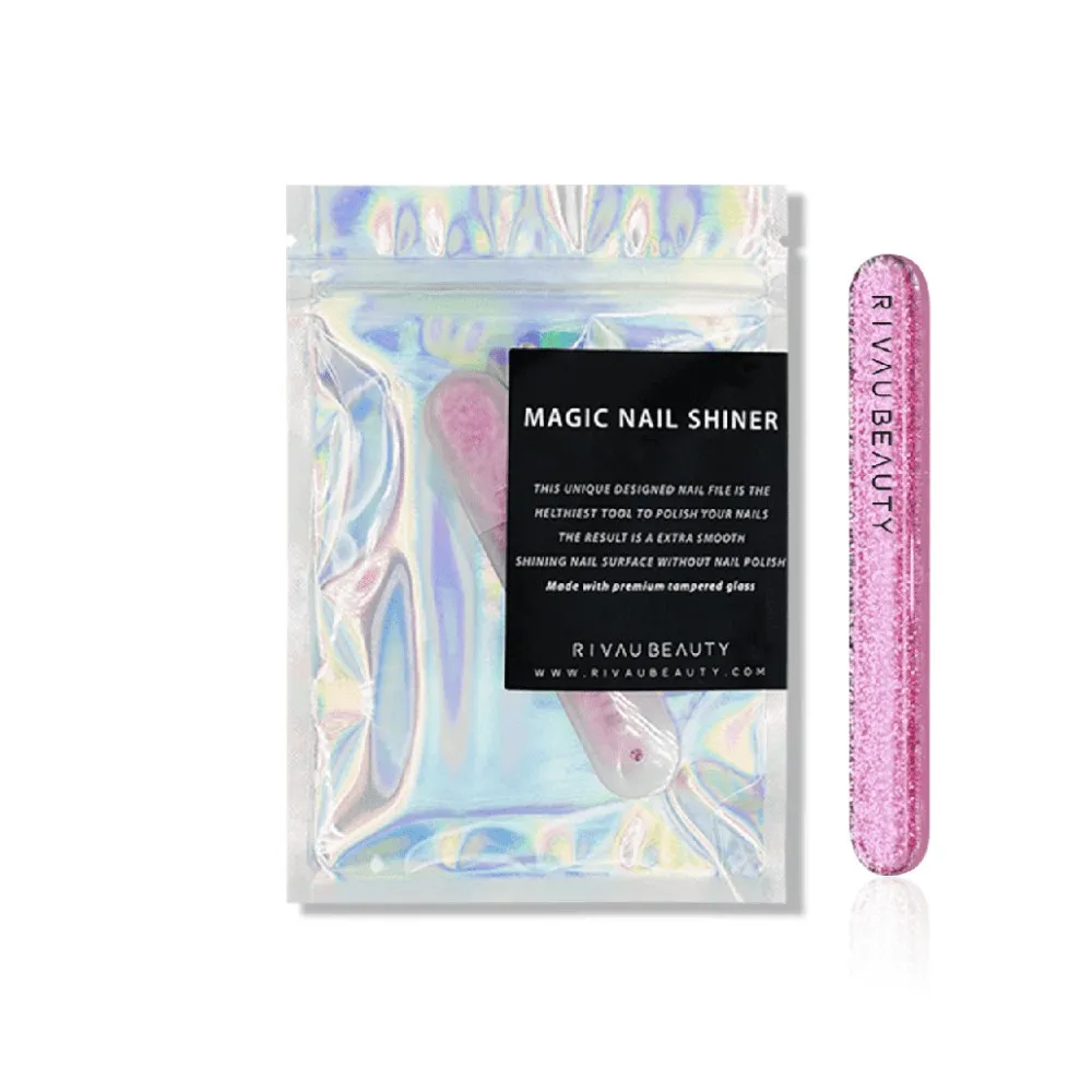 RIVAU BEAUTY 神奇指甲水晶亮光棒 - 銀色｜美甲拋光棒 美甲 歷史價格詳細信息