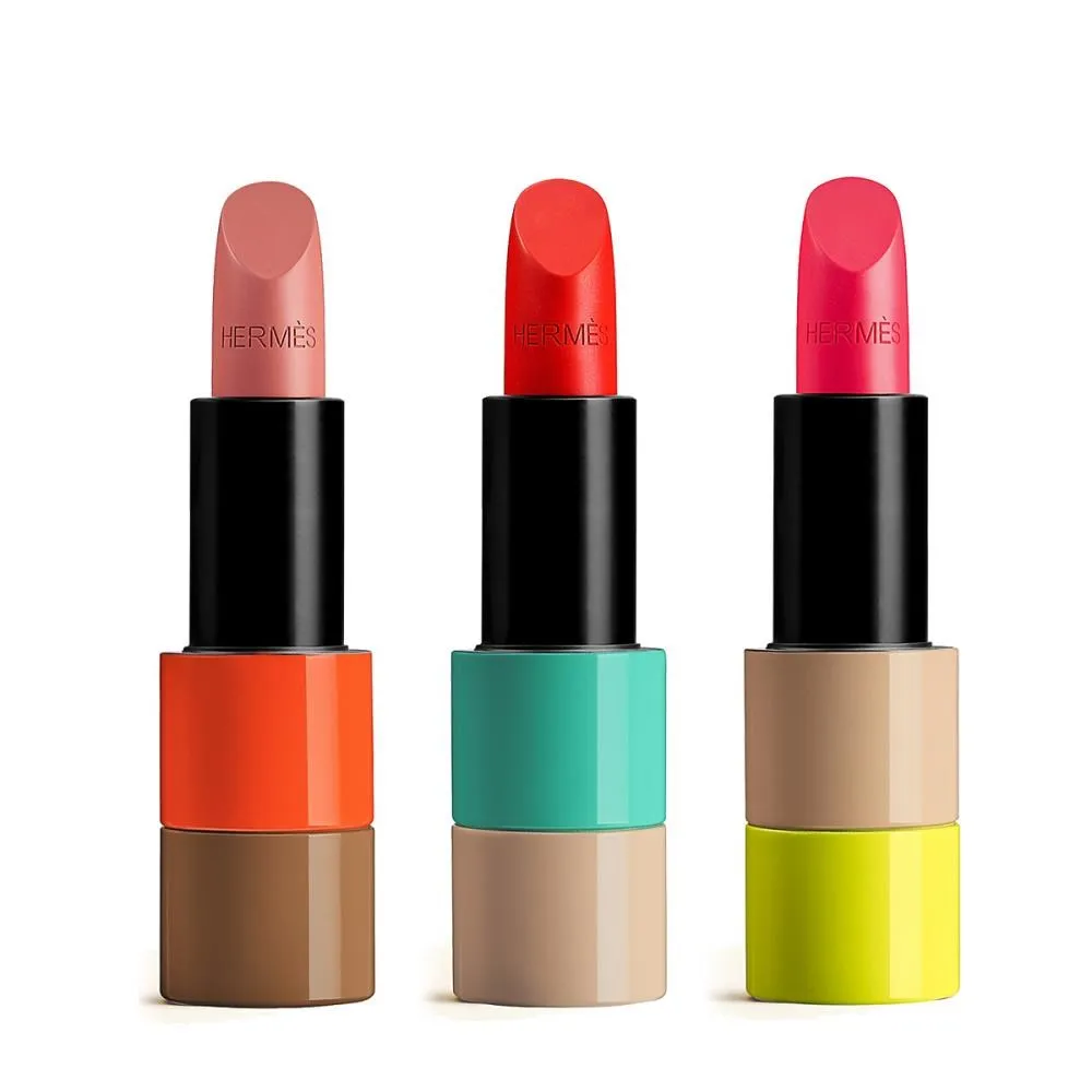 HERMES 愛馬仕 Rouge Hermes 緞光唇膏 春夏限量版(3.5g)任選-航版【美麗購】 歷史價格詳細信息