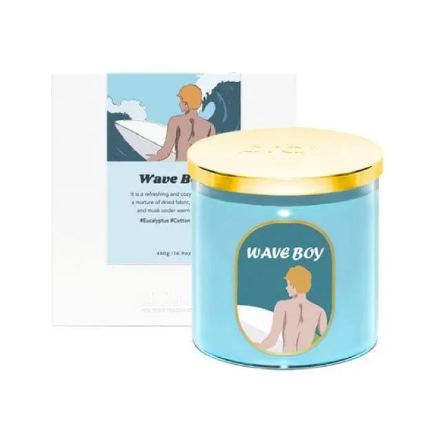 【韓國Pray】釜山嚴選蠟燭480g-如此耀眼 歷史價格詳細信息