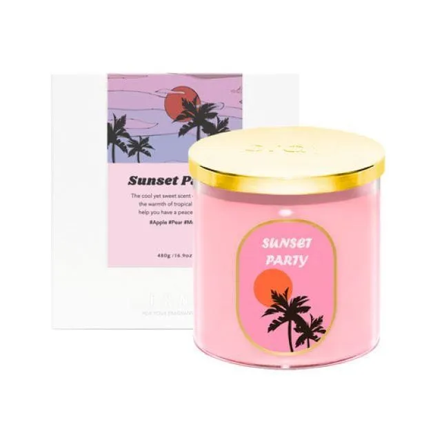 【韓國Pray】釜山嚴選蠟燭480g-如此耀眼 歷史價格詳細信息