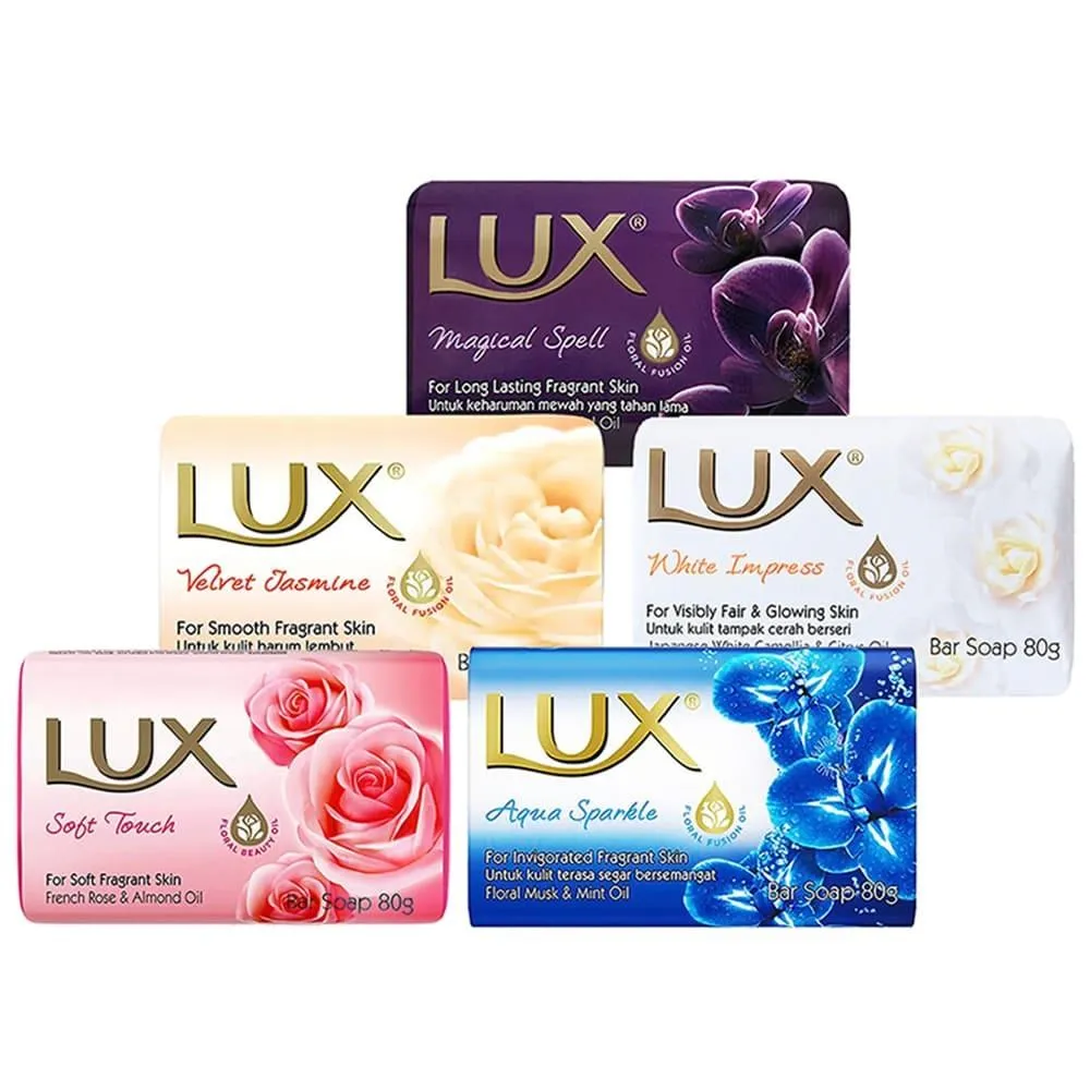 LUX 香皂80gX6入(媚惑幽香-紫)[大買家] 歷史價格詳細信息