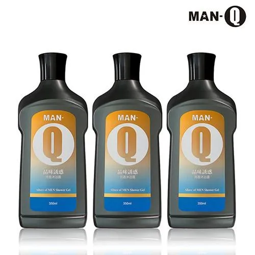 MAN-Q 品味誘惑男香沐浴露x3入(350ml/入) 歷史價格詳細信息
