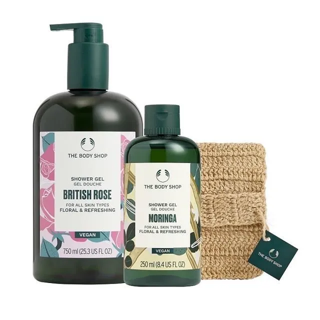 【THE BODY SHOP】果香沐浴旅行組(沐浴膠/乳60ML+ 滋養霜or磨砂膏50ML+滋養霜8ML) 歷史價格詳細信息