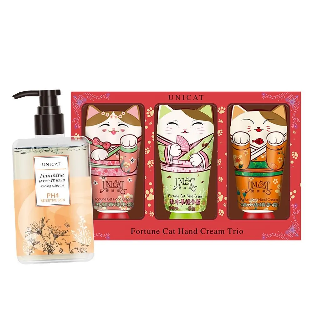 【UNICAT變臉貓】私密沐浴露 200ml 三瓶組 送 超濃縮蔓越莓精華錠(30顆/盒) 歷史價格詳細信息