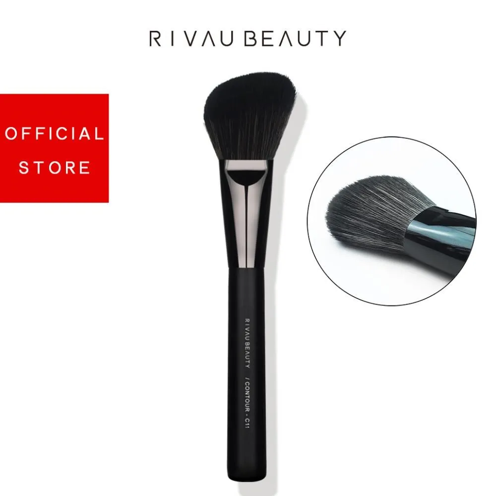 RIVAU BEAUTY / E65 斜角雙頭眉刷 - 極簡白色系列 | 纖維毛 化妝刷具 歷史價格詳細信息