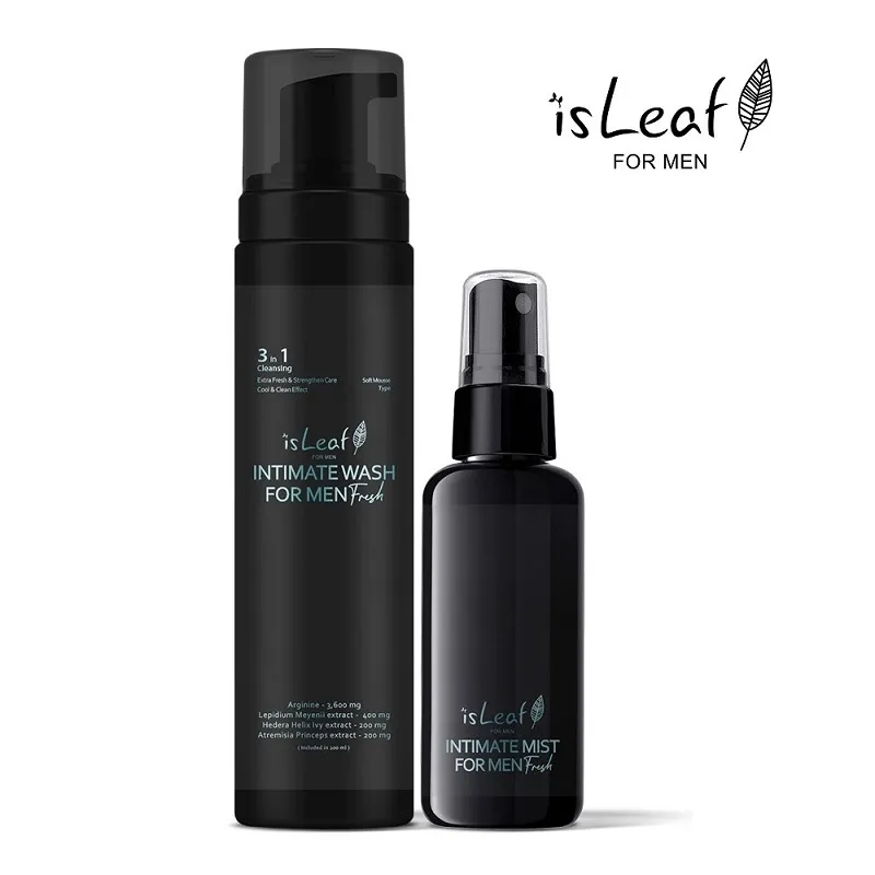isLeaf 男性私密激淨慕絲200ml+噴霧60ml 送natureby面膜x5 （送完為止）【蝦皮團購】 歷史價格詳細信息
