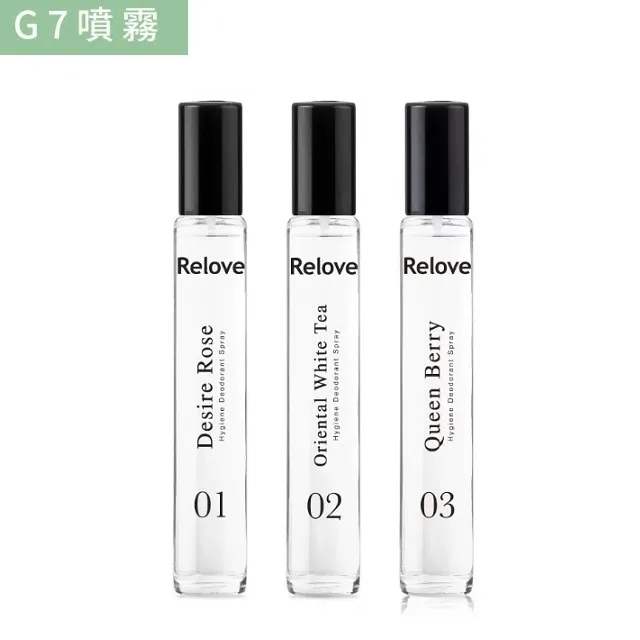 RELOVE G7私密護理抑菌噴霧15ml+私密肌30秒面膜濕紙巾x2包 歷史價格詳細信息