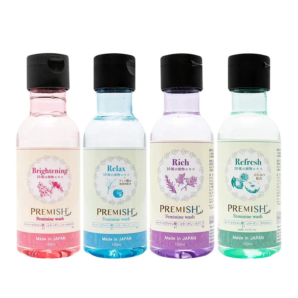【Premish】私密清潔沐浴露150mlx1罐(粉嫩肌膚/溫和香氛/細緻Q彈/清爽舒適) 歷史價格詳細信息