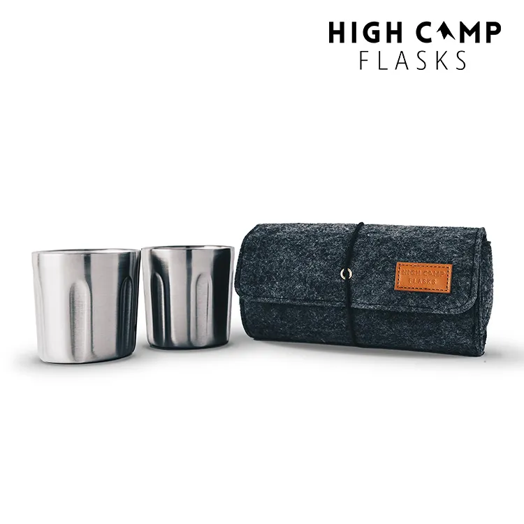 High Camp Flasks Tumbler 2入軟殼酒杯組 霧黑 歷史價格詳細信息