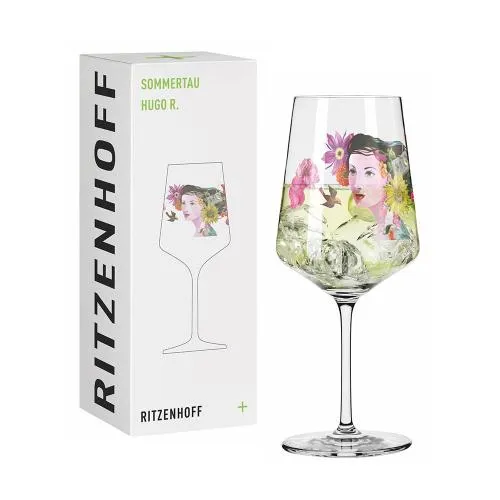 【WUZ屋子】德國 RITZENHOFF+ 夏季高峰系列高腳水晶杯-美人魚 歷史價格詳細信息