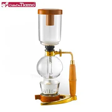 Tiamo TCA-3人份虹吸壺附酒精燈組 金色 SGS合格 *HG2374 (711039088) 歷史價格詳細信息