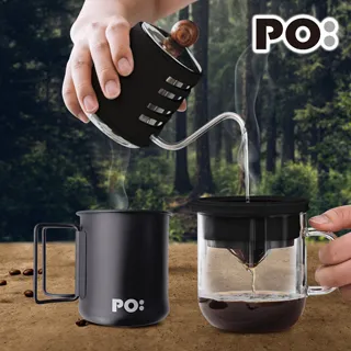 【PO:Selected】丹麥戶外手沖咖啡三件組(露營杯-黑/不銹鋼磨芯咖啡磨2.0/玻璃杯350ml-共4色) 歷史價格詳細信息