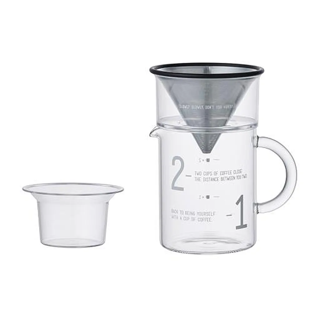 【咖啡沖泡組】316不銹鋼大濾杯x1+GLASSHOUSE台玻600ml咖啡壺x1-塑膠把 /泡咖啡/手沖咖啡(2入隨機) 歷史價格詳細信息