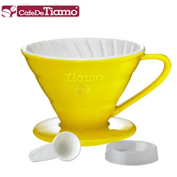 TIAMO V01陶瓷咖啡濾器組 附量匙.滴水盤1-2杯 *HG5546B 歷史價格詳細信息