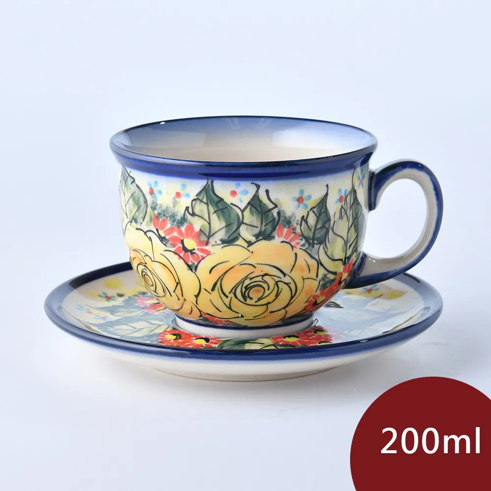 波蘭陶 繁花逸麗系列 沙拉碗 19cm 波蘭手工製 歷史價格詳細信息