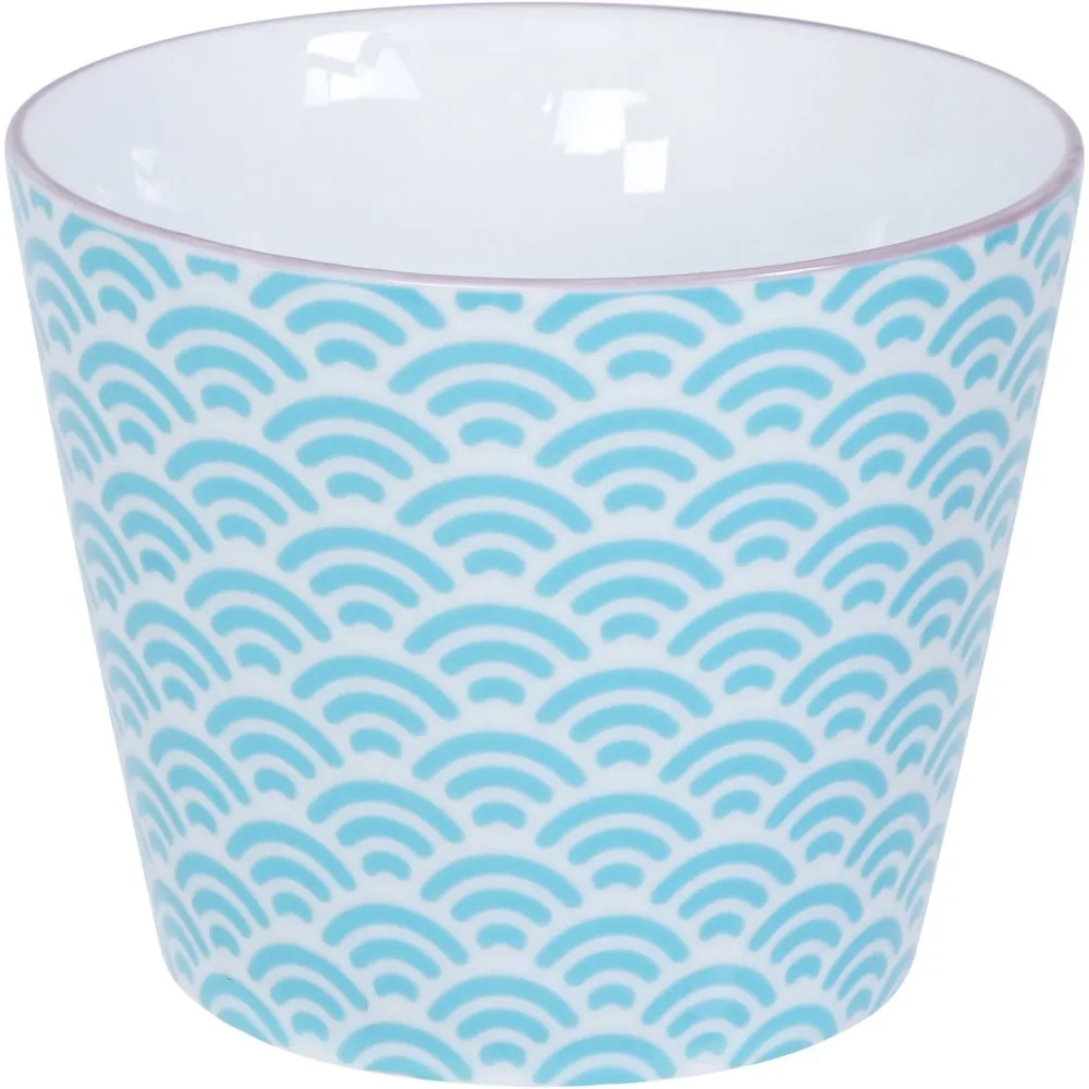 「青花圖騰壓紋」日本陶瓷飯碗 ×9（日式飯碗、日治時期、戰後初期、早期陶瓷碗盤收藏） 歷史價格詳細信息