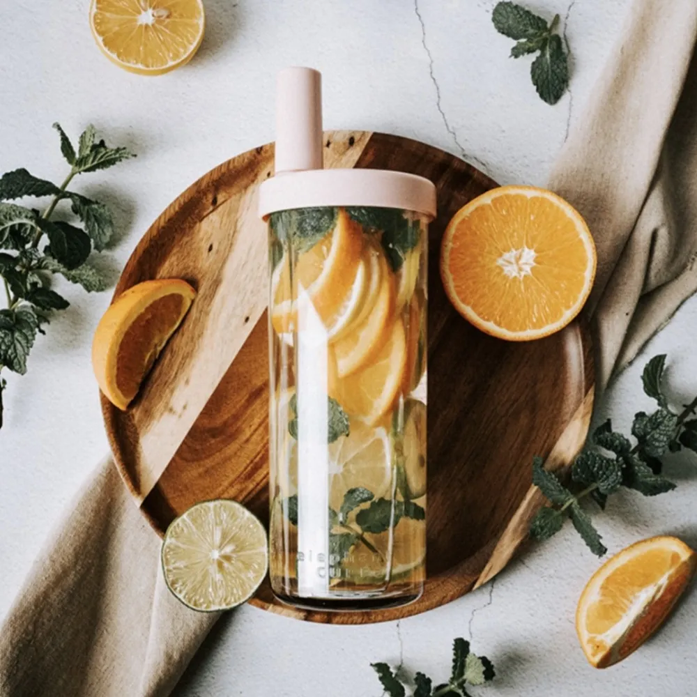 【食品級材質珍珠奶茶吸管杯 500ml】防漏吸管杯【AB1329】 歷史價格詳細信息