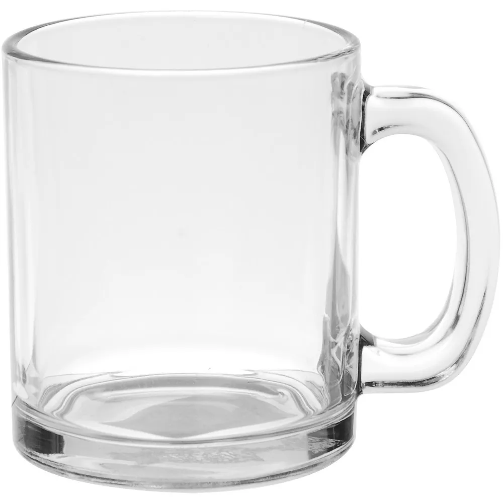玻璃馬克杯 綠色 平底杯 耐熱玻璃杯 帶把雙層隔熱水杯 B-PG450G 歷史價格詳細信息