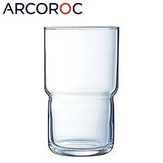 Arcoroc強化玻璃條紋可疊式水杯250cc-6入組 歷史價格詳細信息