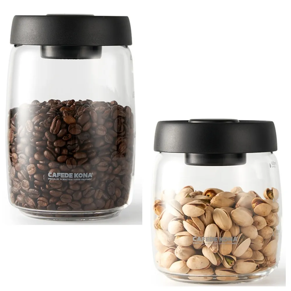 CAFEDE KONA 真空玻璃密封罐(黑)750ml 歷史價格詳細信息
