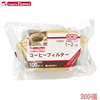Tiamo 101無漂白咖啡濾紙1~2 人100入*3包(HG3255-1) 歷史價格詳細信息