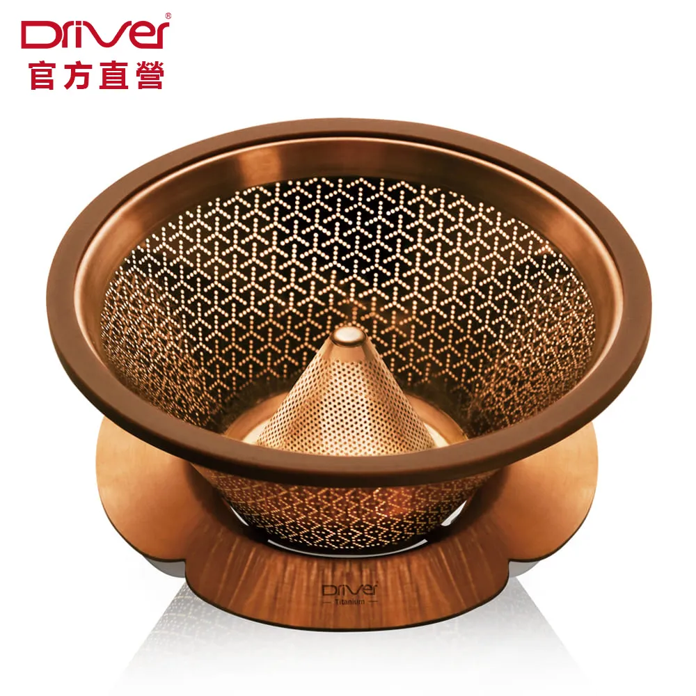 Driver 小山濾杯 1-3cup ( 咖啡金 ) 手沖濾杯 咖啡濾器 不鏽鋼濾杯 金屬濾杯 咖啡濾杯 歷史價格詳細信息
