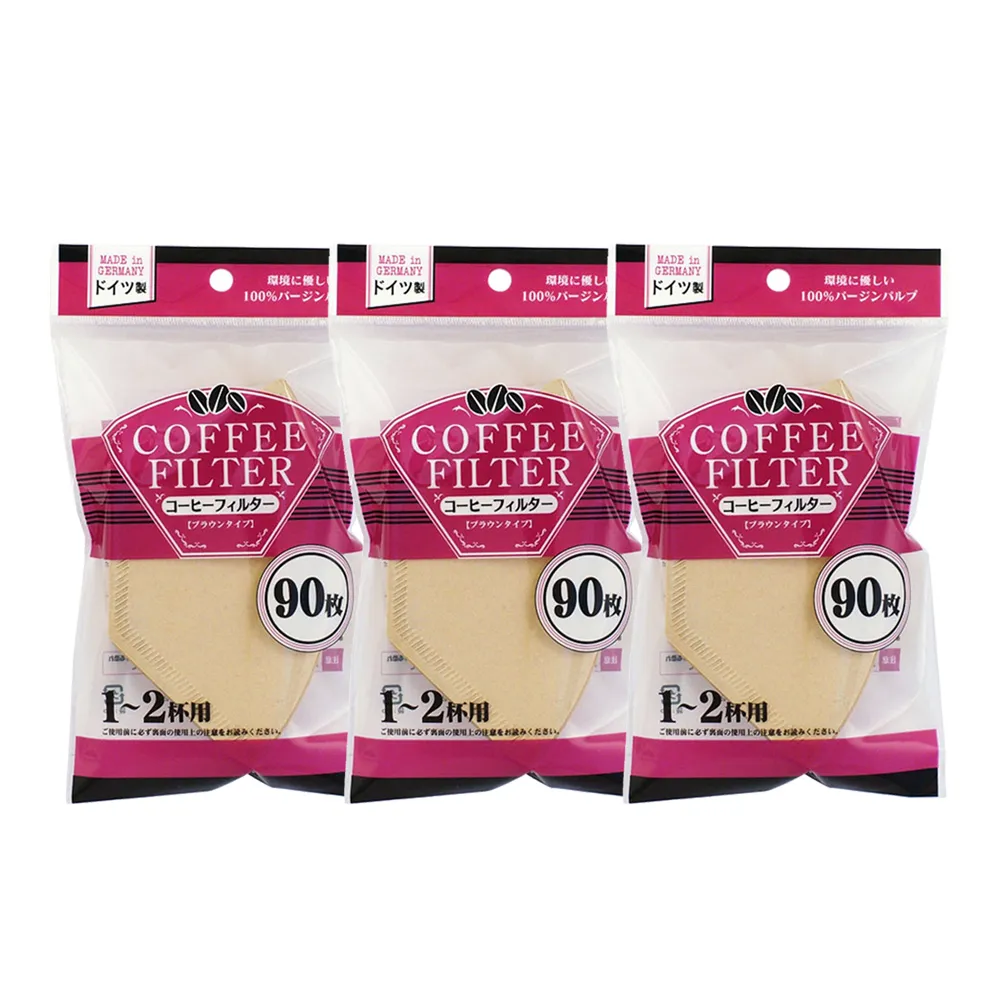 咖啡濾紙無漂白1~2人(50入/包)[大買家] 歷史價格詳細信息