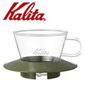 KALITA 155系列蛋糕型玻璃濾杯(芒果黃)+隨身咖啡濾杯(櫻桃紅) 歷史價格詳細信息