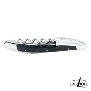 Forge de Laguiole 頂級手工黑色耐力纖維牛排刀叉禮盒組-亮面 歷史價格詳細信息