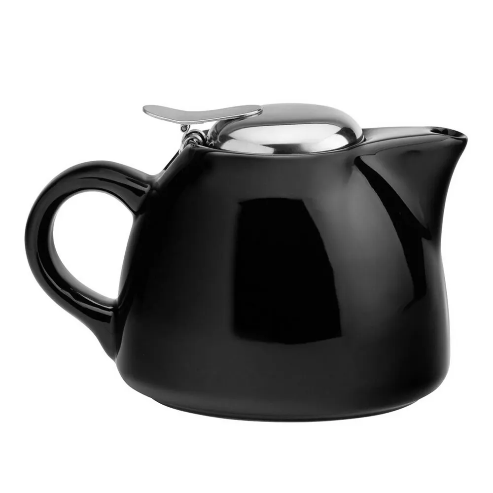 【Utopia】Barista瓷製濾茶壺 曜黑450ml / 泡茶 下午茶 茶具 歷史價格詳細信息
