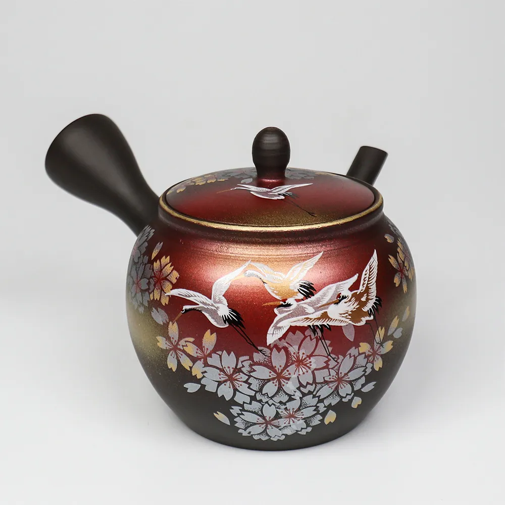 【福介商店】日本陶壺 常滑燒 北龍 朱泥丸點描本漆摘 橫手急須0.15L 歷史價格詳細信息